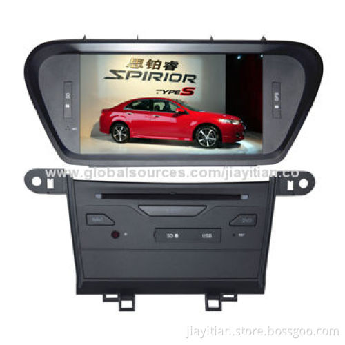 In-dash Car Multimedia Player, Suitable for Honda Spirior, Supports BT, TV, GPS and iPod Functions